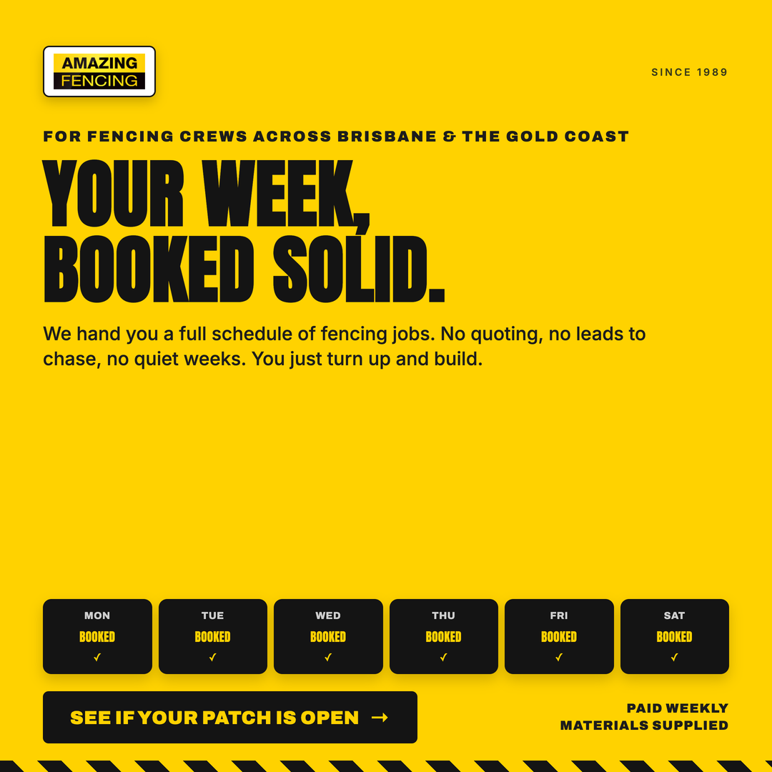 Your week, booked solid